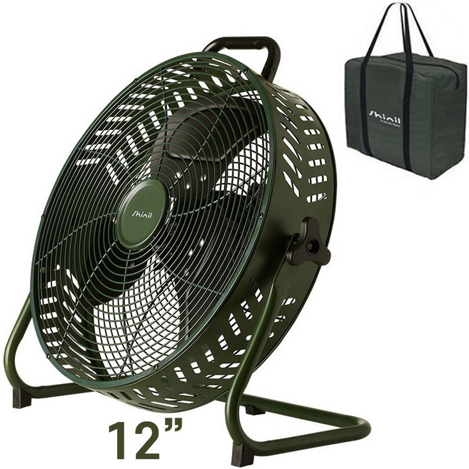 신일전자 캠핑용 선풍기 무선 휴대용 써큘레이터 전용가방포함 보조배터리, 1.신일 무선12인치  선풍기+전용가방 + 휴대용선풍기