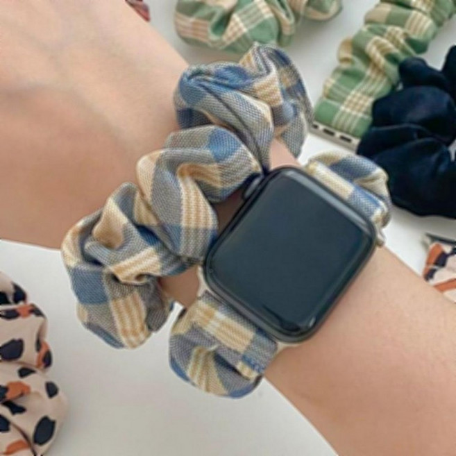 애플워치곱창밴드 세트 스트랩 곱창헤어끈