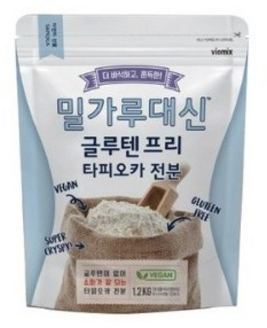 밀가루대신 타피오카가루 1.2kg 1박스 8개