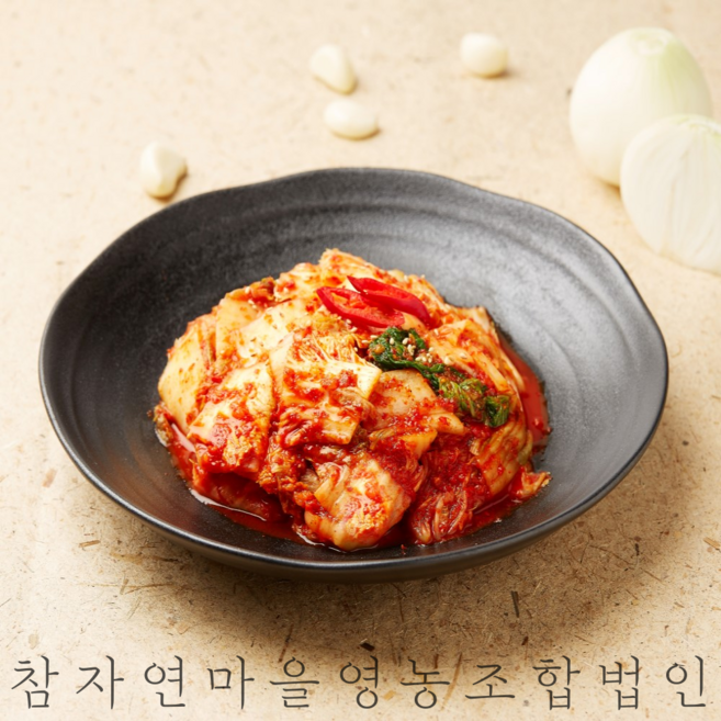 [참자연마을] 100% 국내산 썰은김치, 1개, 3kg