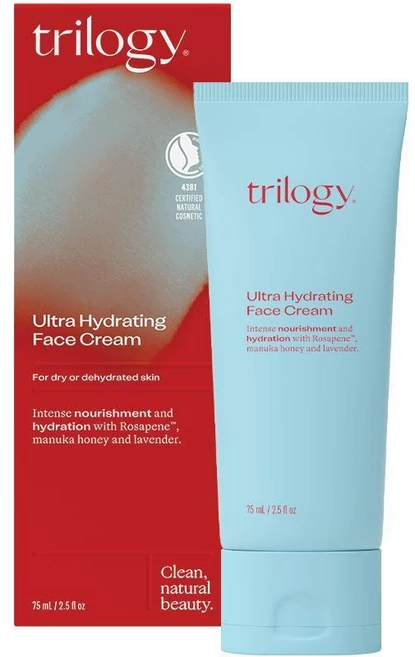 Trilogy 트릴로지 울트라 하이드레이팅 페이스 크림, 1개, 75ml - 쿠팡