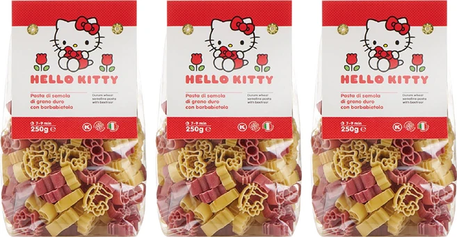 달라코스타 헬로 키티 파스타 250g x 3개 - 쿠팡