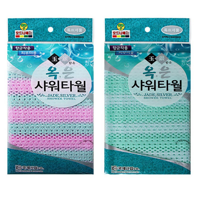 은나노샤워타올 옥 은 샤워타월 은나노샤워타올 옥샤워타올 때수건 등밀이때타올 때타월, 1개, 1개입