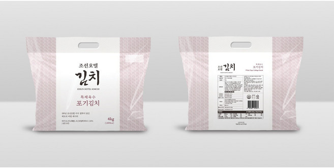 조선호텔 포기김치 4kg, 1개