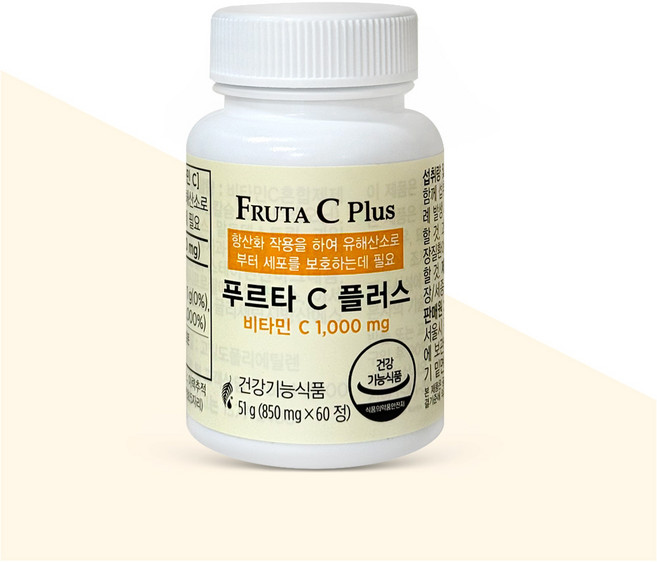 멜라루카 푸르타 C 플러스 + 사은품 머리끈 증정, 1개, 60정