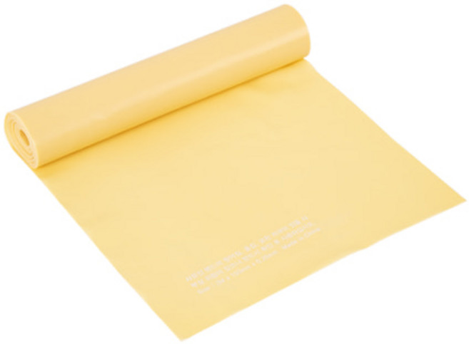 아이워너 라텍스밴드 마스터에디션 7가지 단계별 강도 근력과 유연성 개선 피트니스 필라테스 재활치료, Lev.1 H0.25mm 후레쉬버터, 1개