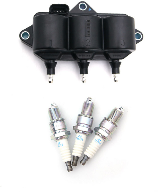 이레 올뉴마티즈 마티즈3 점화코일 점화플러그 세트, 1개