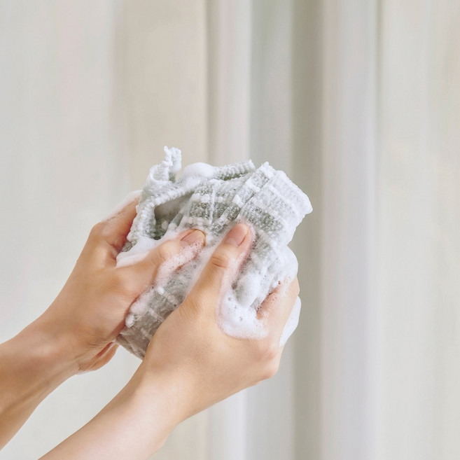 JAJU 라인 샤워타월_블루 435256