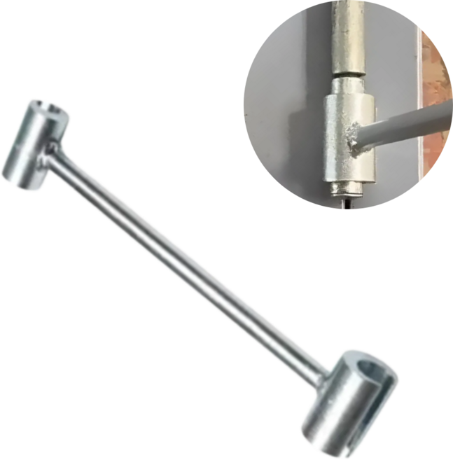 경첩렌치 문수리 힌지 조정 도구, 1개