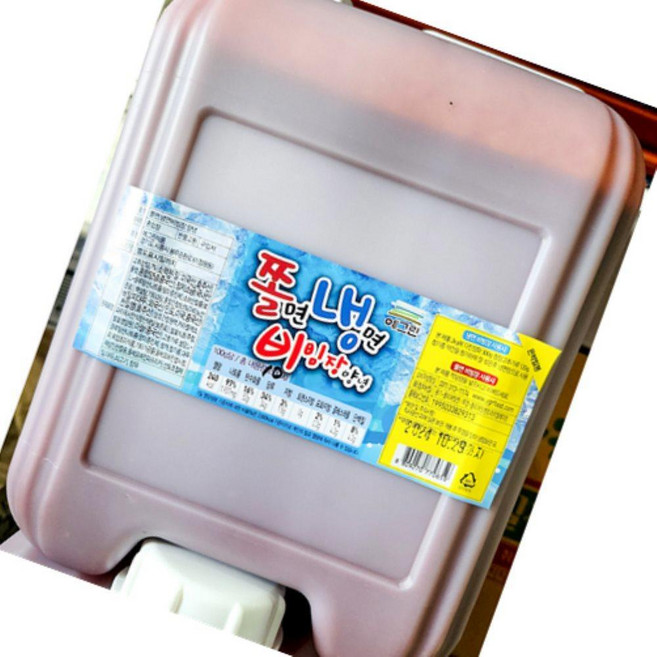 전문업소용 대용량 쫄면냉면비빔장(예그린 10K) 비빔소스