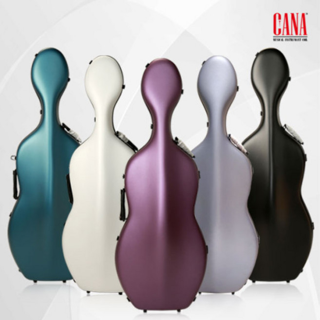 첼로케이스 카본케이스 하드케이스 악기케이스 CN-CC21, 기본 스트랩, 퍼플, 1개