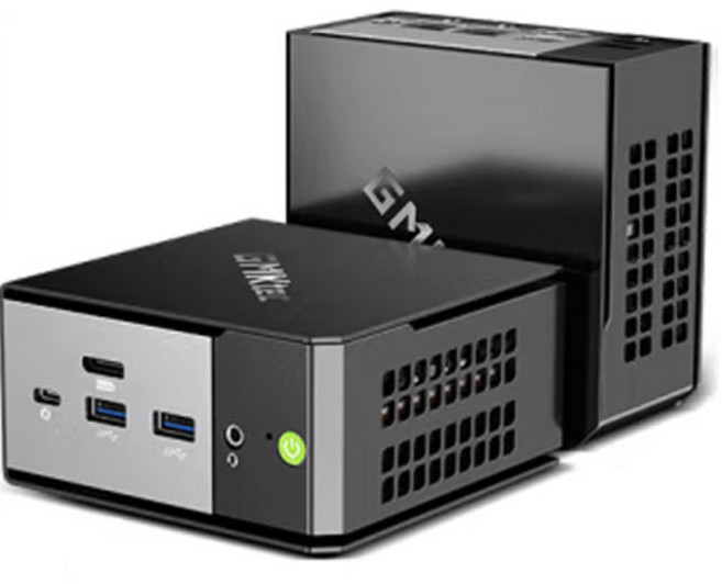 [스마트박스] GMKtec EVO-X1 AI 미니 PC AMD Ryzen 9 HX-370 시리즈 ( 5.1GHz) 게이밍 컴퓨터 32GB DDR5 1TB PCIe 4.0 SSD, WIN11 Pro, 1GB, 블랙
