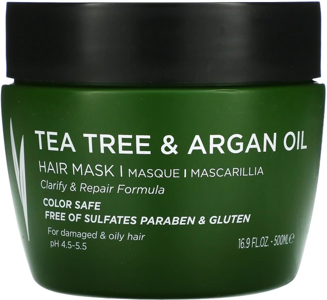 Luseta Beauty T두피 케어 ea Tree Argan Oil Hair Mask 16.9 fl oz (500 ml), LBY00471 - 쿠팡
