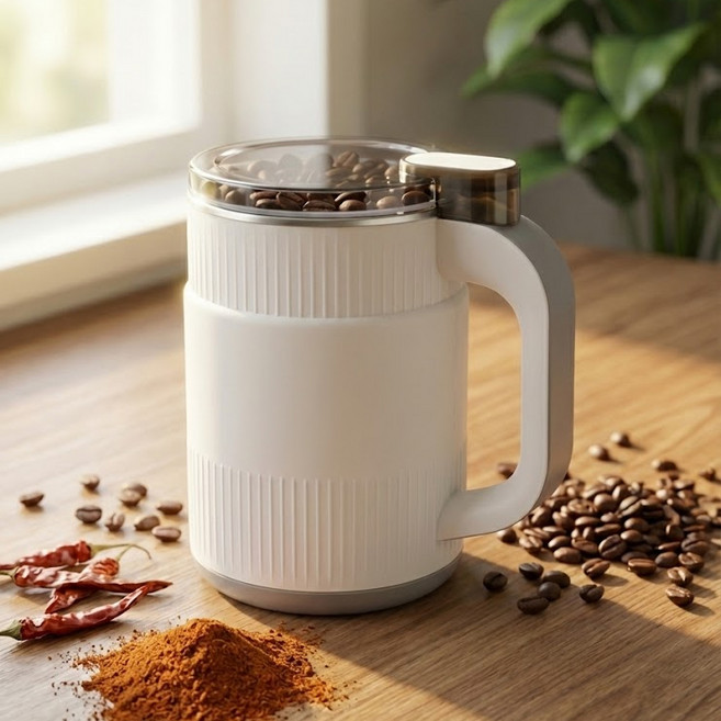 Oyoson 다목적 가정용 가루 분쇄기 대용량 잡곡 조미료 견과류 콩을 정련 그라인더, 001