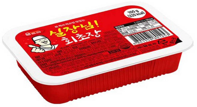 움트리 실장님 회초장, 100g, 6개