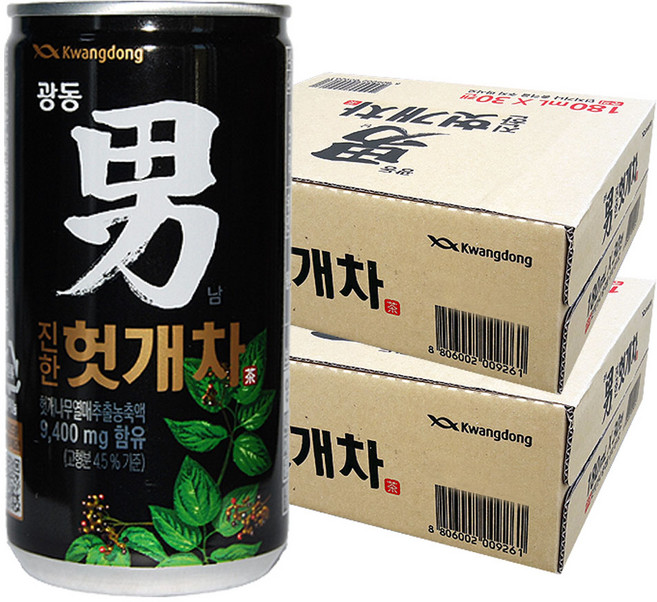 광동 헛개차, 175ml, 60개