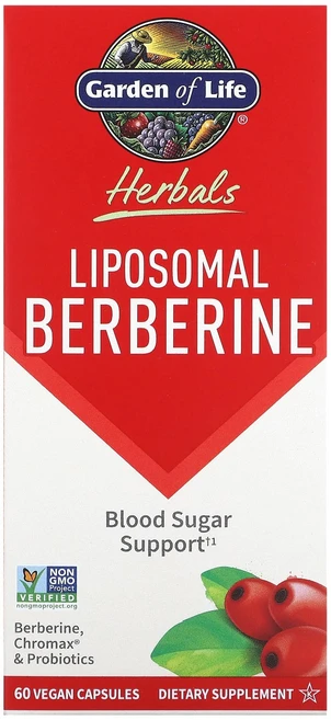 Garden of Life 허브 리포소말 베르베린 베지 캡슐 60정, GardenofLife허브리포소말베르베린베지캡슐60정, 1개 - 쿠팡