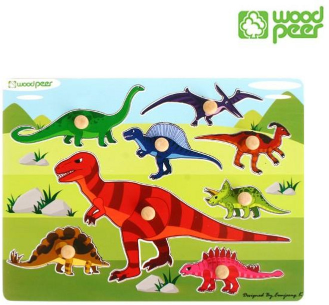 손잡이퍼즐/공룡, 1개