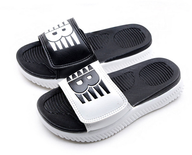 풋풋 아동용 푹신한 발등조절 벨크로 쿠션 슬리퍼