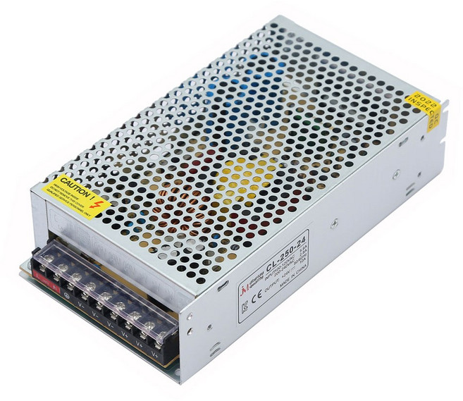 SMPS 24V 250W JmDisplay LED 파워서플라이 비방수 KC, 1개