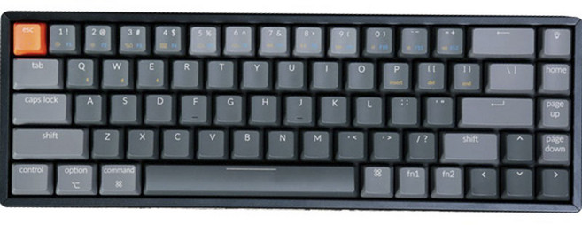 독거미키보드 S99 Mac용 블루투스 무선 기계식 키보드 RGB 다채로운 컬러 C395-259, 그레이, W2(청축), 텐키리스