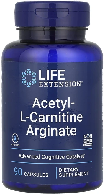 Life Extension 아세틸-L-카르니틴 아르기네이트 베지 캡슐 90정, LifeExtension아세틸-L-카르니틴아르기네, 1개 - 쿠팡