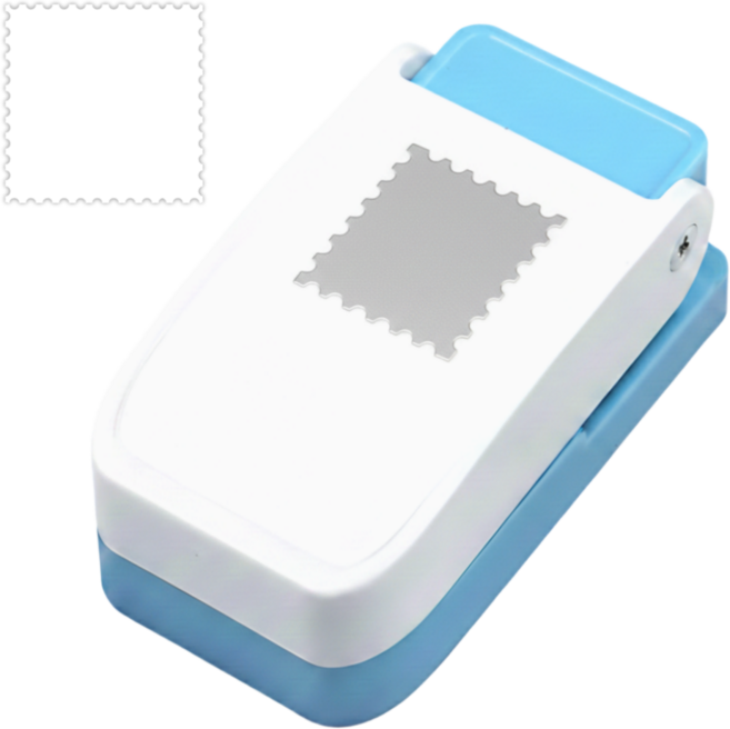 소요상점 DIY 다꾸 모양 펀치, 1개, 우표(2 x 2.5cm)