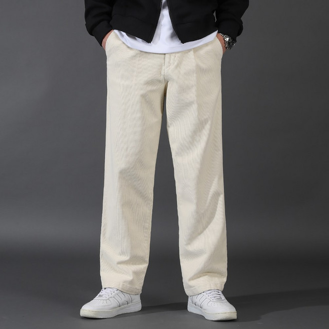 후앙스 코듀로이 골덴 코튼 스판 와이드 팬츠 GZCP-5142