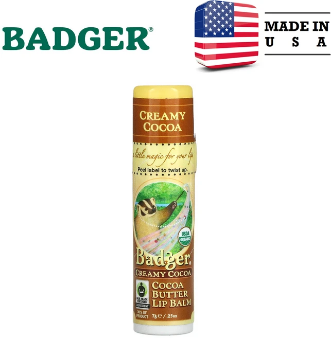 뱃저 코코아 버터 립밤 크리미 코코아 7 g, 1개, 7g - 쿠팡