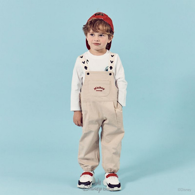 디즈니베이비 미키오버올 BEIGE 79S122201