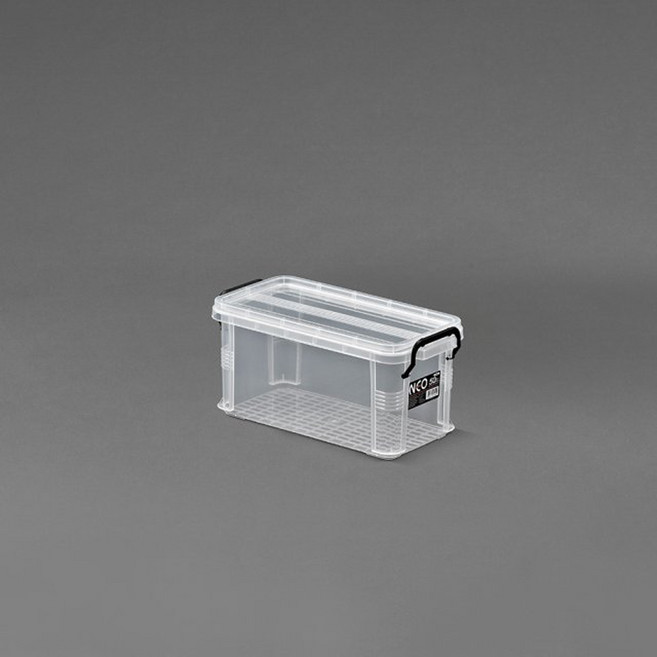 코멕스 네오박스 수납함 리빙박스 공간박스 수납보관용품 플라스틱박스 5L, 반투명