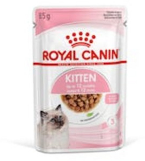 [5개묶음] 로얄캐닌 캣 파우치 키튼 85g 습식사료, 5개