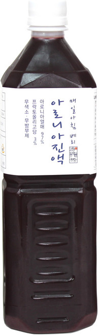 아로니아진액 원액 즙 1L x 1병 [고창동막골농장], 1개