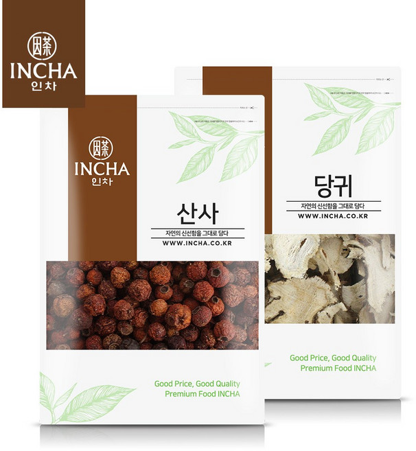 인차 국산 당귀산사차 세트 (당귀 300g 산사 300g), 600g, 1세트