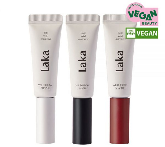 정품) 라카 LAKA 와일드 브로우 셰이퍼 아이브로우픽서 투명픽서 눈썹픽서 데일리브로우 눈썹메이크업, 밸런스, 1개