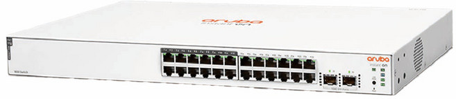 Aruba HPE Instant On 1830 24G 2SFP 195W 24埠交換器, JL813A, 1個