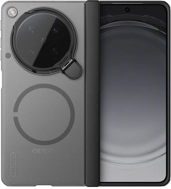 닐킨 OPPO Find N6 MagSafe 케이스 무광 쉴드 프로프 마그네틱 충격 폰 홀더 카메라 커버 포함 용, 01 OPPO Find N6, 02 명확하다