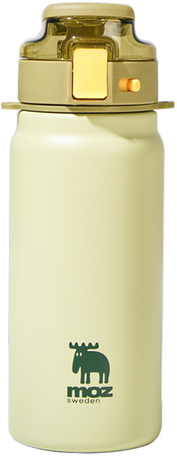 MOZ 스웨덴 316 스테인레스 원터치 텀블러, 1개, 600ml, 포레스트 그린