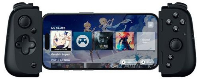 (RAZER) (레이저코리아) 아이폰 및 안드로이드용 모바일 컨트롤러 Razer Kishi V2 USB-C (키시 V2 USB-C) PC연결 지원, 1개, 상세페이지 참조