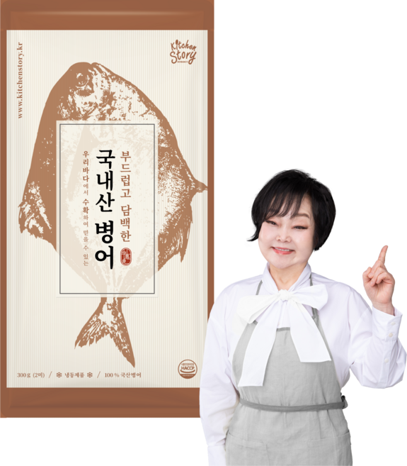 [키친스토리공식] 빅마마 부드럽고 담백한 국내산 병어, 10개, 250g
