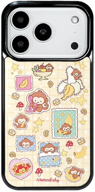 끼숭이 패치 아이폰 갤럭시 맥세이프 에폭시 케이스 폰케이스