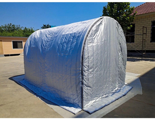 보온재 소형비닐하우스 조립식소형비닐하우스 미니하우스 가정용비닐하우스 볕집 미니온실만들기, 3.8X2X2 보온 이불(랙 제외), 1개