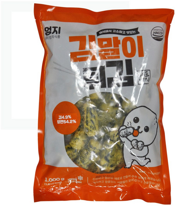 푸드마을 엄지 김말이 튀김 순한맛 1kg, 1개