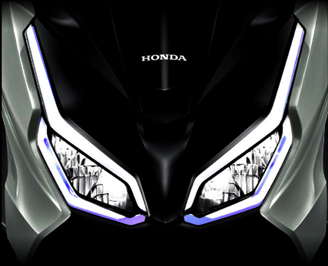 2023 혼다 포르자 350 헤드 라이트 카멜레온 필름 데칼 스티커, 투명, 1개