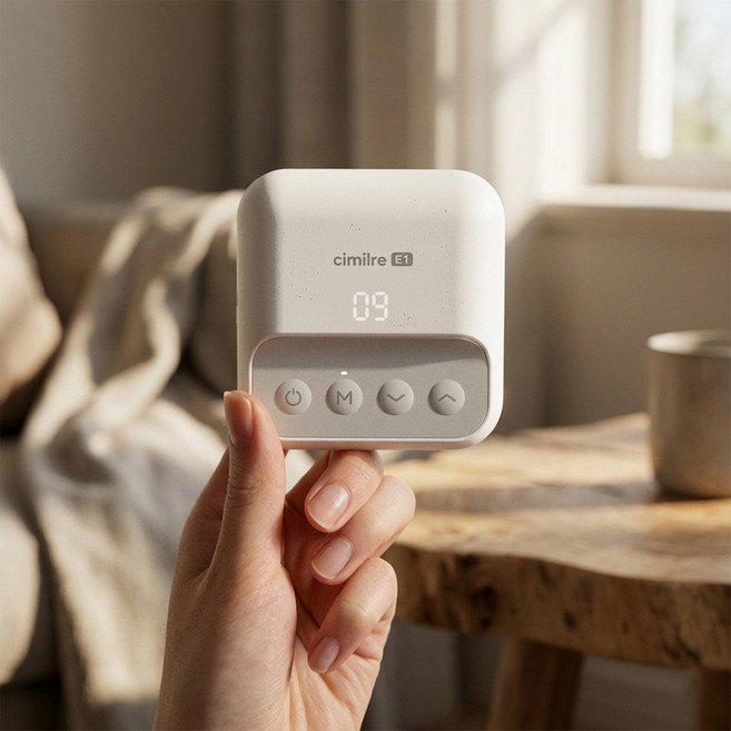 시밀레 E1 충전식 휴대용 양쪽 유축기, 그레이, 1개