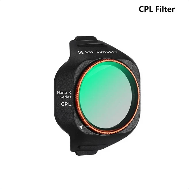 K&F CONCEPT DJI Mini 5 Pro 드론용 UV CPL ND4 ND16 ND32 ND1000 필터 멀티 코팅 HD 글라스, 1개, 08 1PCS CPL