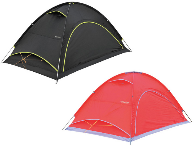 스노우라인 쉘터돔2P텐트 알파인텐트 백패킹텐트, 블랙