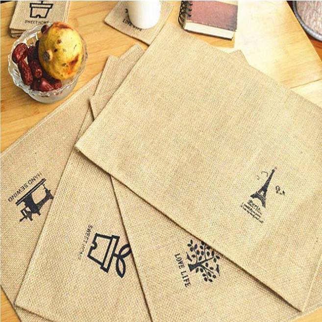 린넨 테이블 매트 G 중형, 본상품선택, 본상품선택, 1개