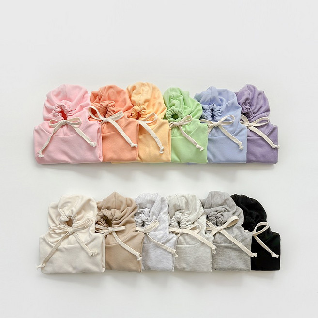 소다 무지 후드 키즈 주니어 유아동 가을 후드티 등원룩