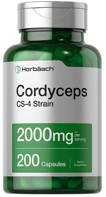 Horbaach 동충하초 2000mg 200캡슐, 3개, 200정 - 쿠팡